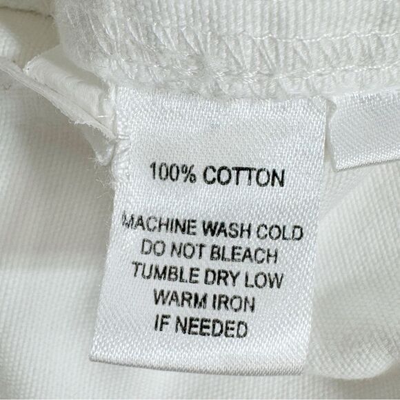 Ann Taylor Loft Cotton Canvas Chino Shorts White Size 4 - Picture 6 of 9